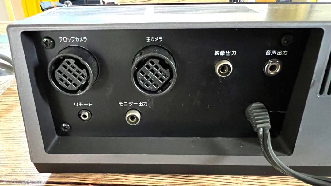 SONY HVM-110 HVS-2100 レトロ白黒ビデオカメラ