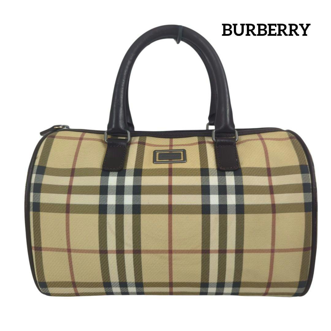 BURBERRY LONDON バーバリー ロンドン ミニボストンバッグ