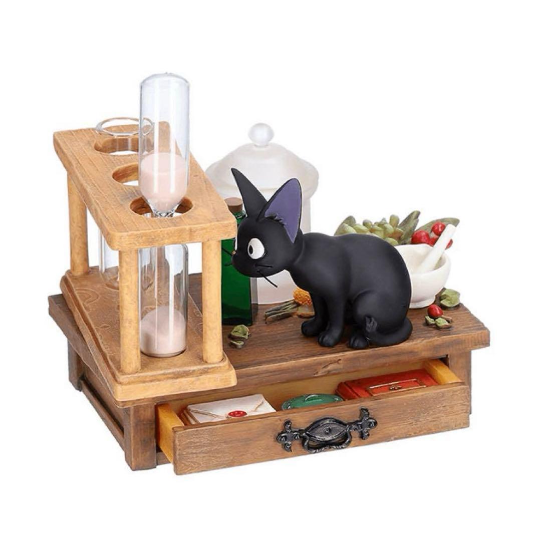 魔女の宅急便⭐︎ジジ⭐︎ジオラマ砂時計