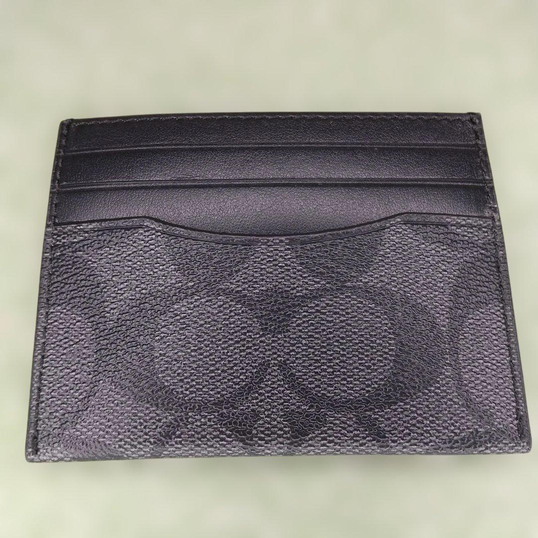 ★良品★コーチCOACH ブラックベルト＆カードケースセット