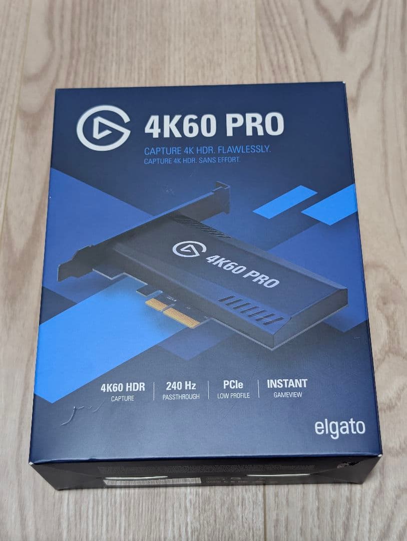 elgato キャプチャーカード 4k60pro