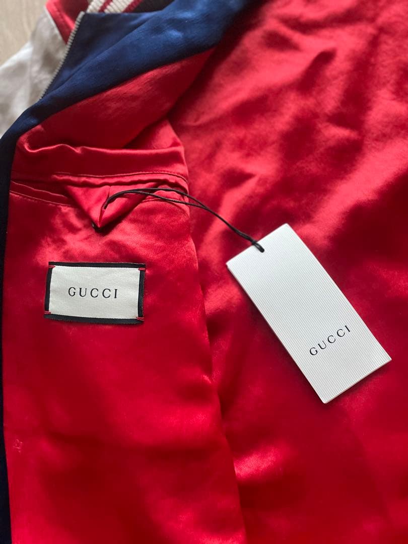 GUCCI グッチ ブルゾン ネイビー46