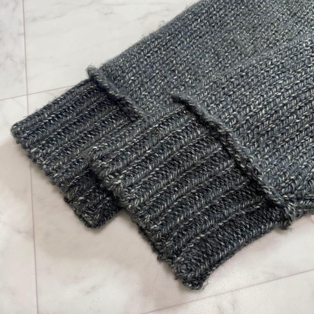 HUGO BOSS 大きいサイズ3XL ニットコート　ボアライナー付き　ブラウン