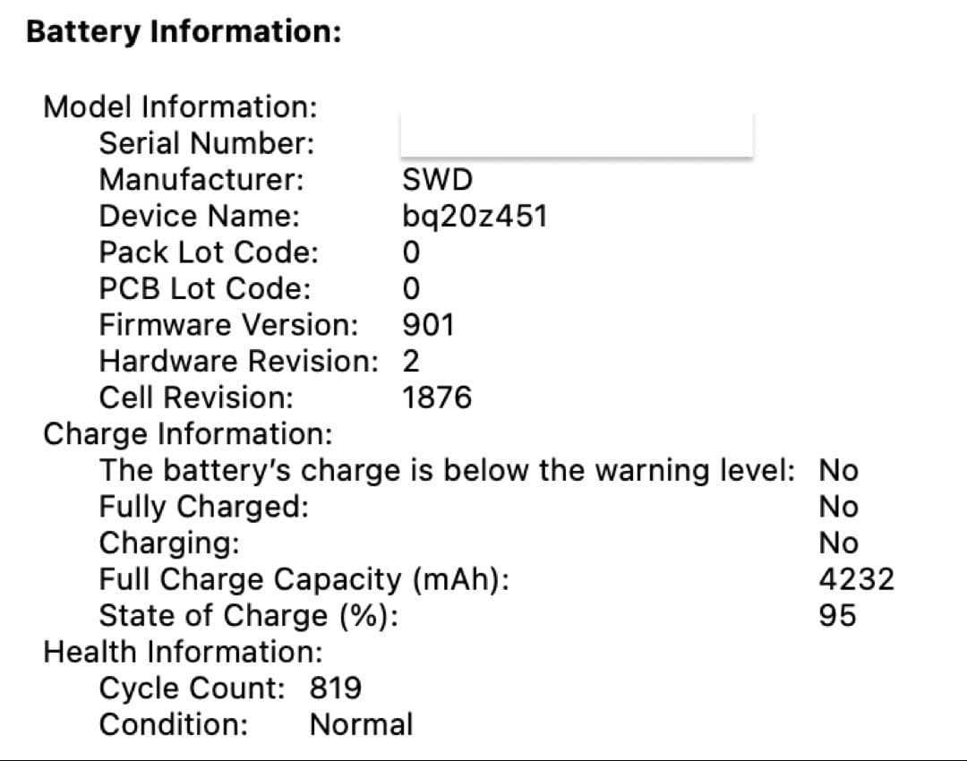 MacBookPro2020,500GSSD,13inch,最後のIntel