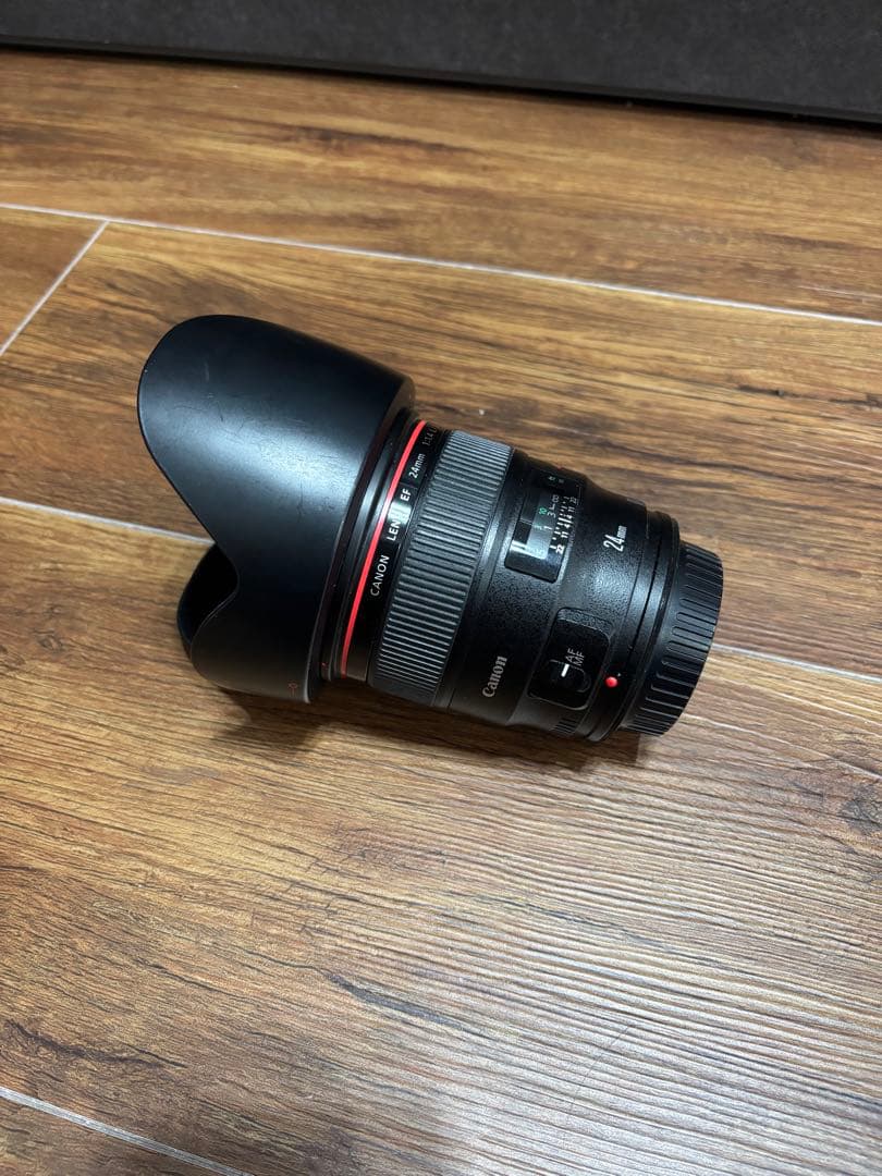 Canon EF 24mm f/1.4L II USM レンズ　フィルター1点付
