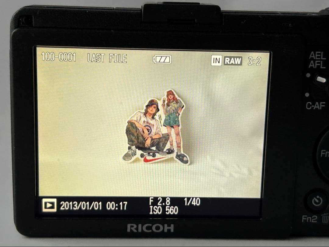 【完全動作品】ショット数1桁 美品RICOH GR 初代 コンデジ