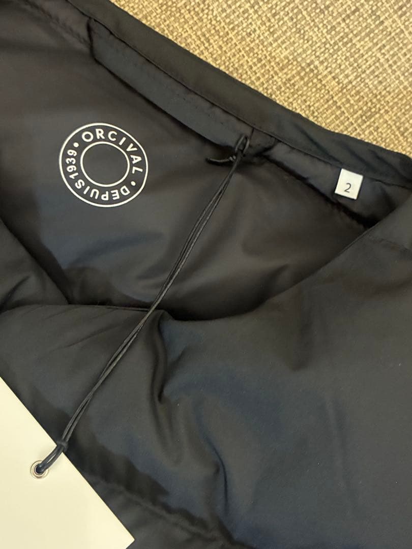 新品未使用ORCIVALオーシバルレディースダウンコート(ブラック)
