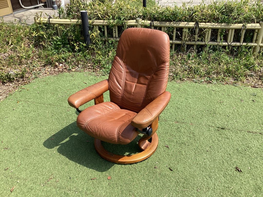 エコーネス　ストレスレス　リクライニング　パーソナル　アームチェア