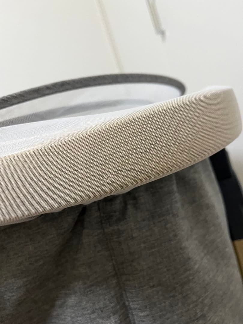 【PYKさん専用】説明書付き　HZDMJ ベビーベッド　グレー