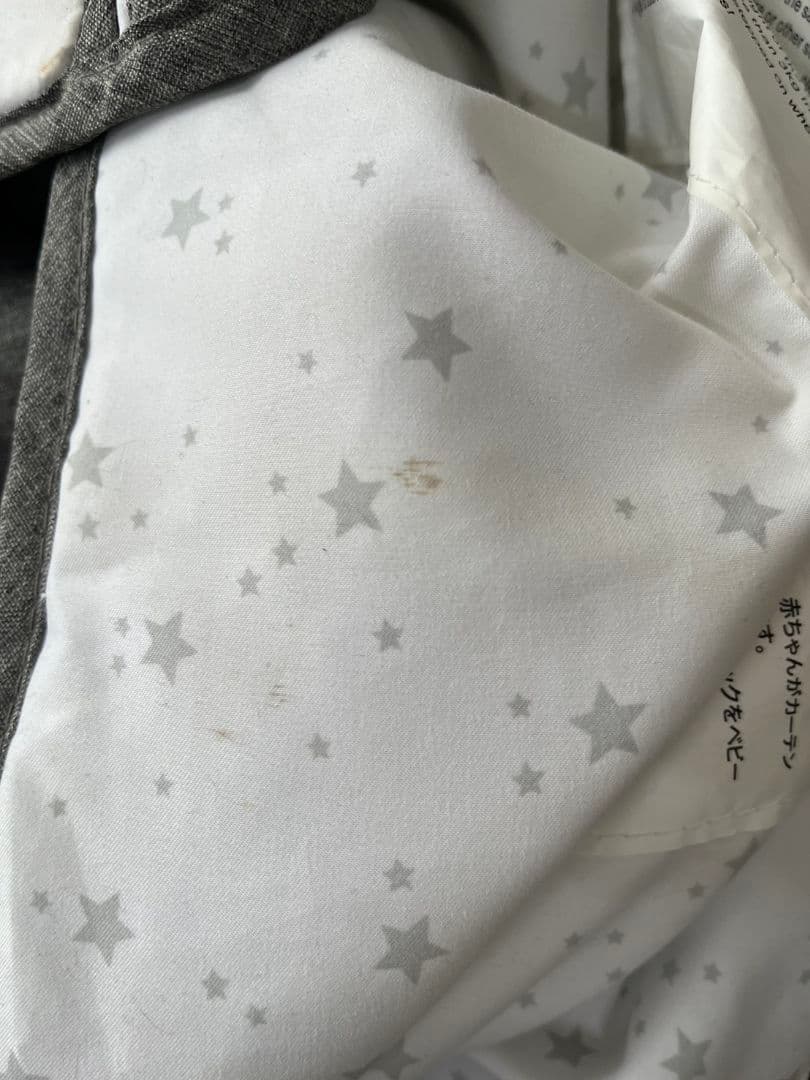 【PYKさん専用】説明書付き　HZDMJ ベビーベッド　グレー