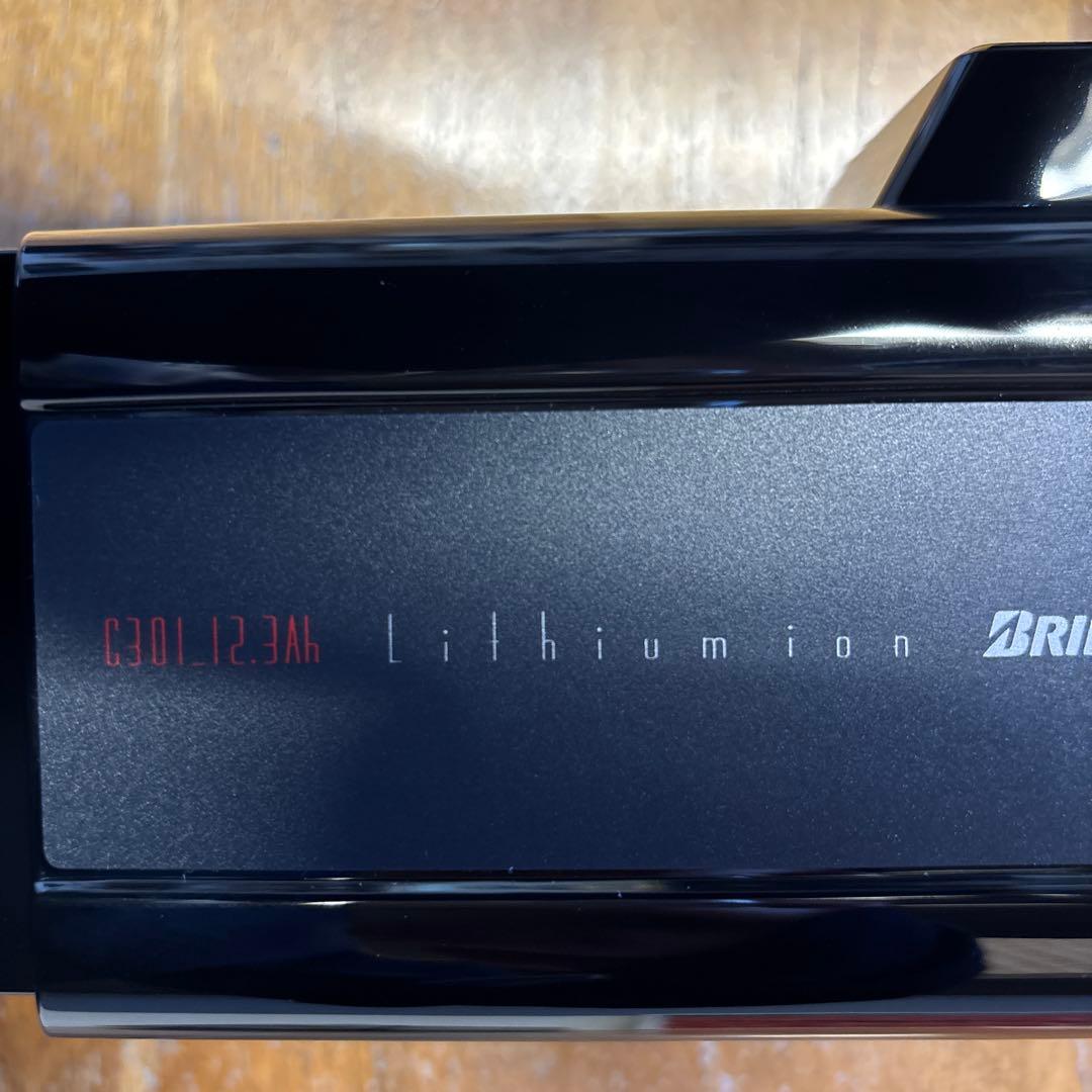 未使用 ブリヂストン C301_12.3Ah リチウムバッテリー本体充電器セット