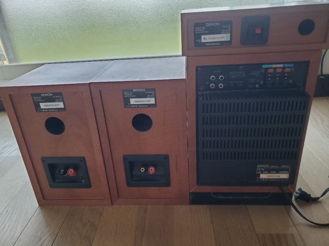 スピーカーウーハーセットDENON