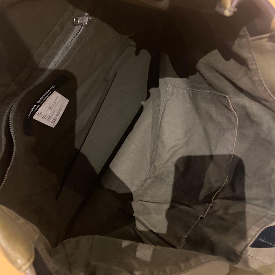 カモフラージュ トートバッグ スタッズ付き Junya Watanabe
