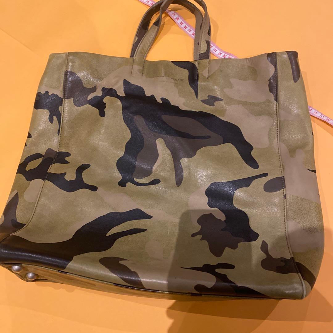 カモフラージュ トートバッグ スタッズ付き Junya Watanabe