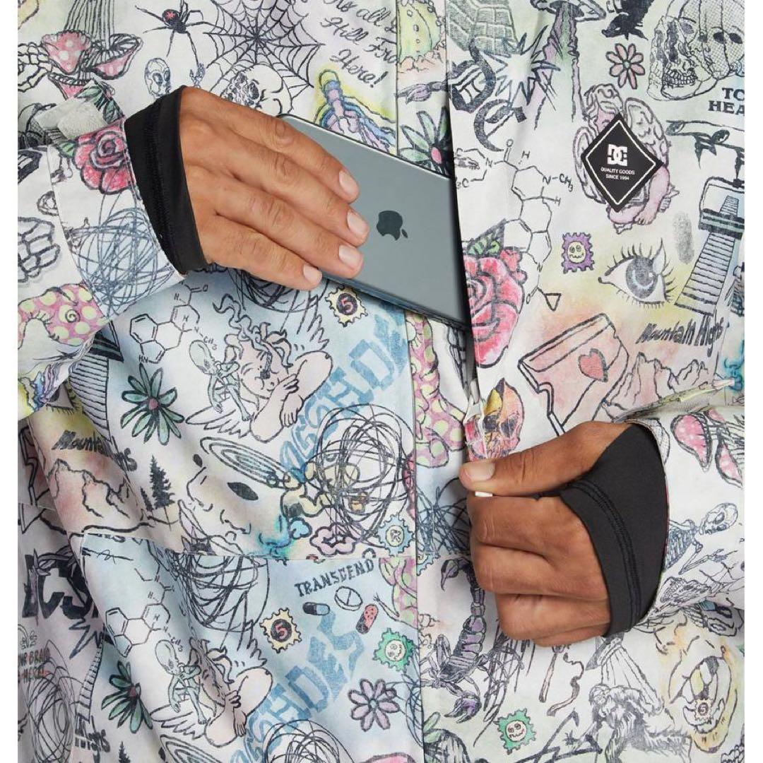 DC DCSHOES スノーボードジャケット スノーウェア　Sサイズ　25SN