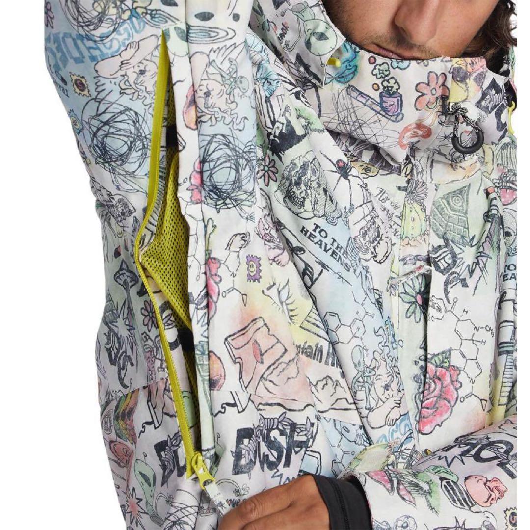 DC DCSHOES スノーボードジャケット スノーウェア　Sサイズ　25SN