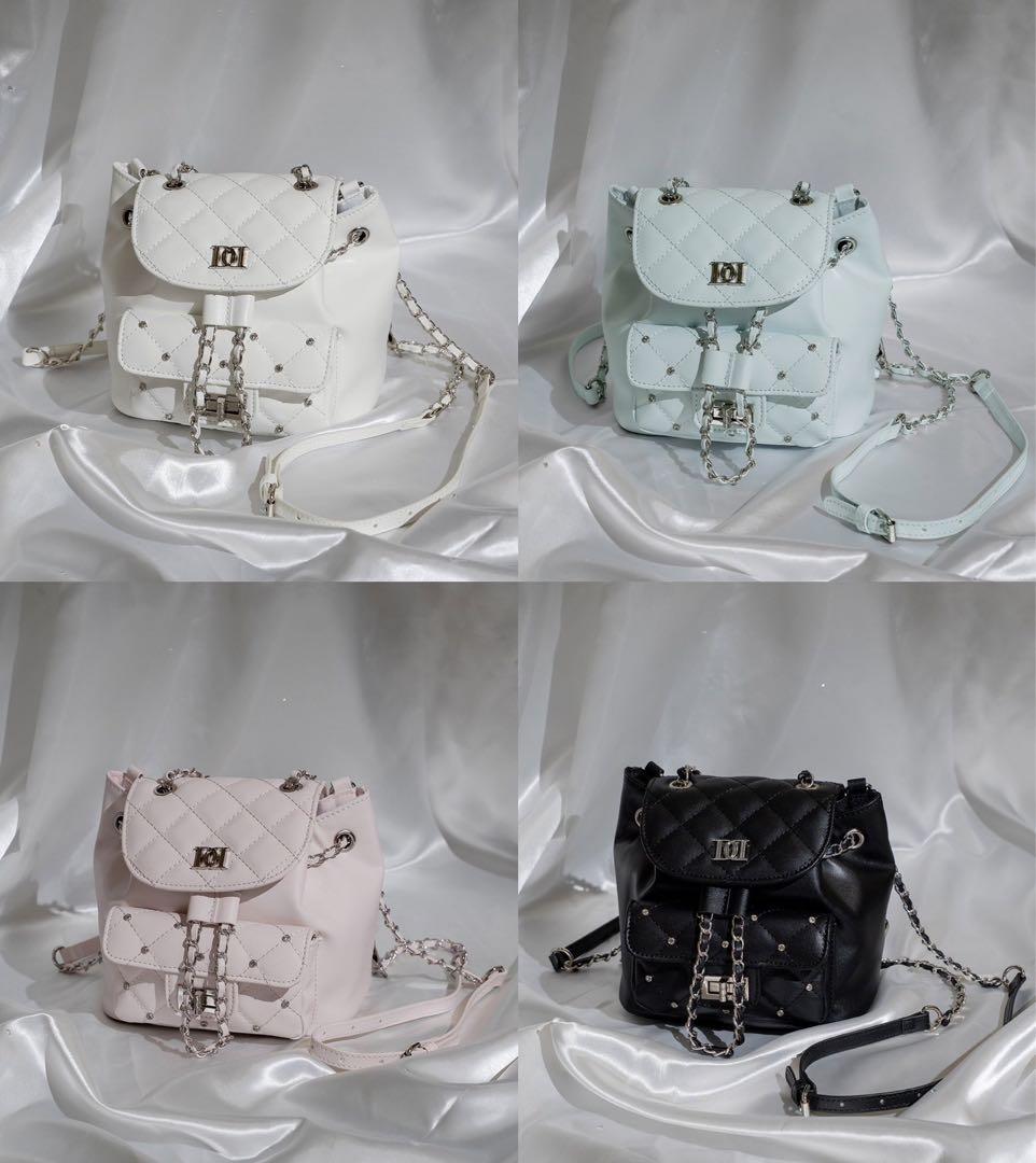 Darich ダーリッチ キルティングビジューミニリュック ブラック BLK