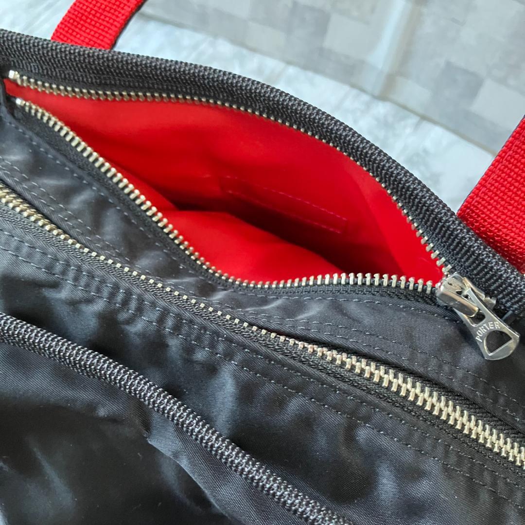 美品◎ポーター エルファイン 大容量 2way トートバッグ ショルダー