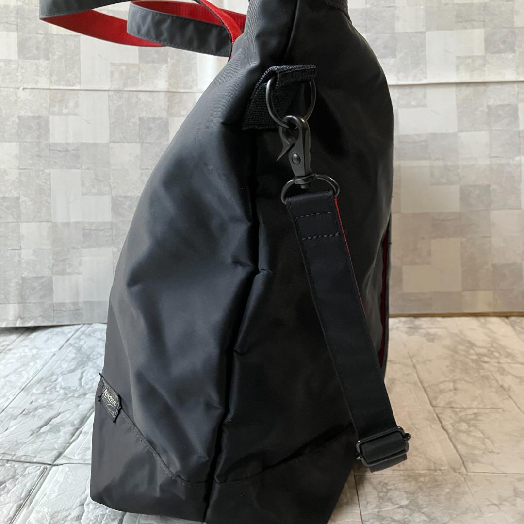美品◎ポーター エルファイン 大容量 2way トートバッグ ショルダー