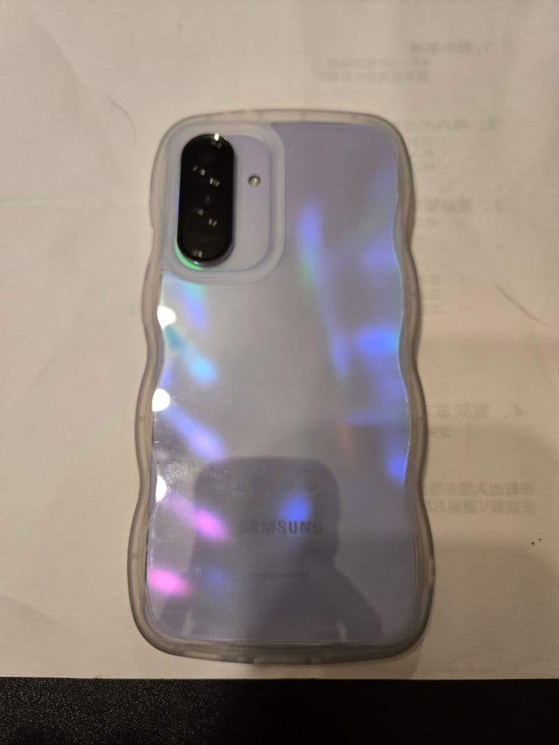 Samsung Galaxy A36 パープル SIMフリー　本体　カバー付