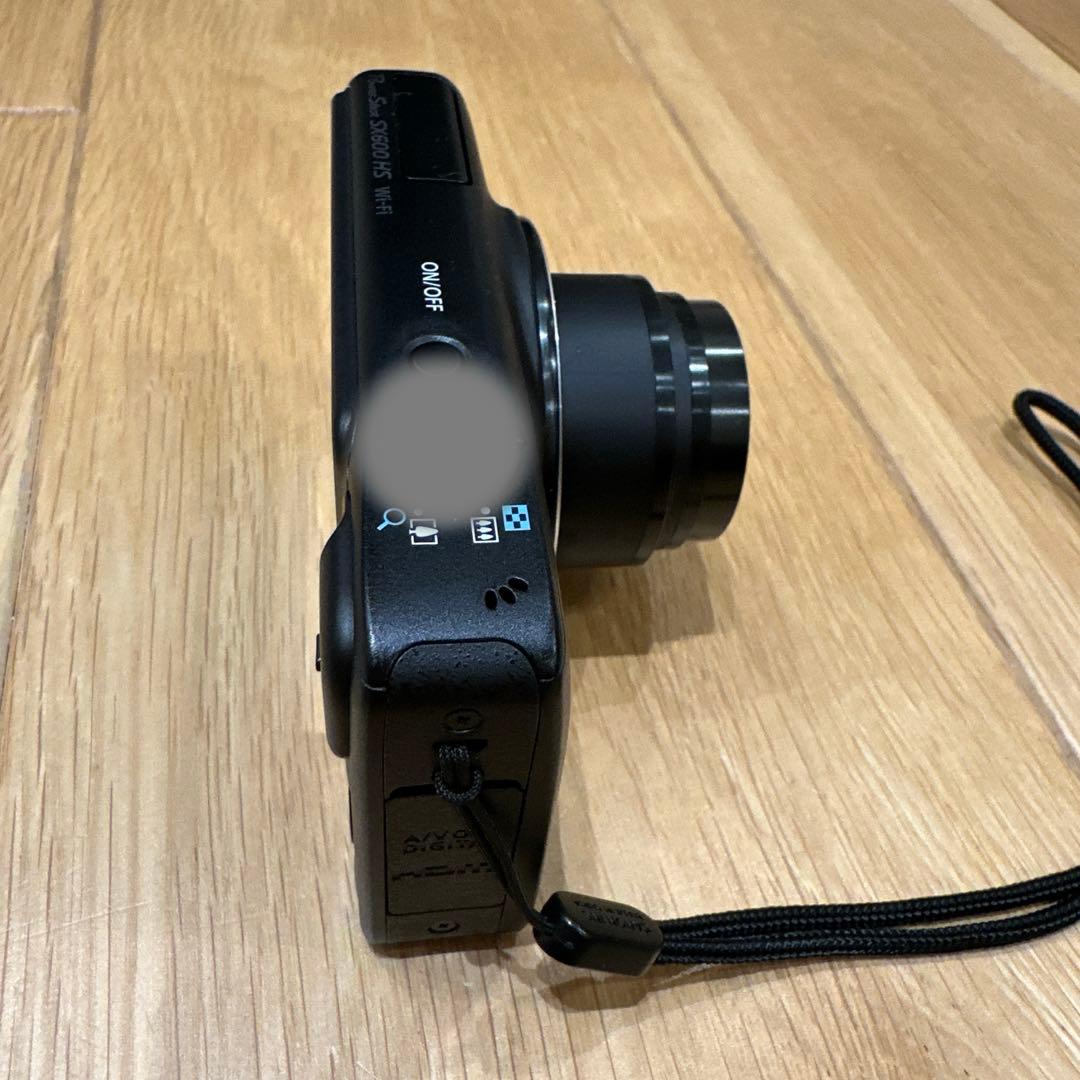 Canon PowerShot SX600 HS Wi-Fi ブラック　デジカメ