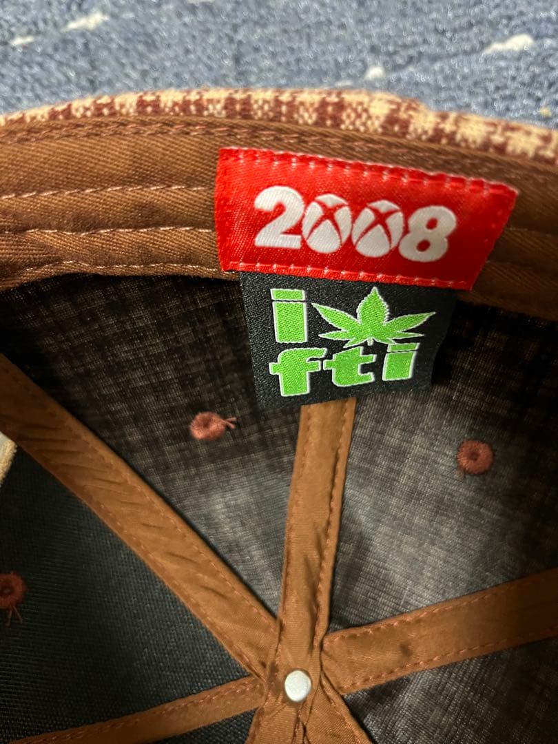 Fti fuckthisindustry キャップ 帽子 チェック