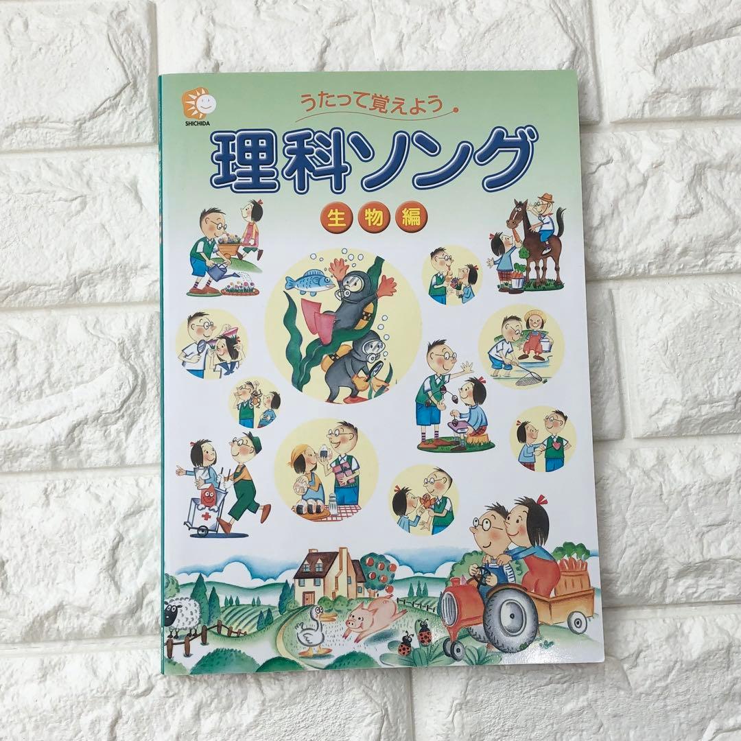 【美品】七田式 社会科ソング・理科ソングCD付　5冊セット　しちだ