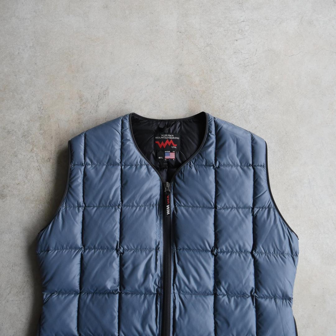 90s USA製 ウエスタンマウンテニアリング ダウン ベスト