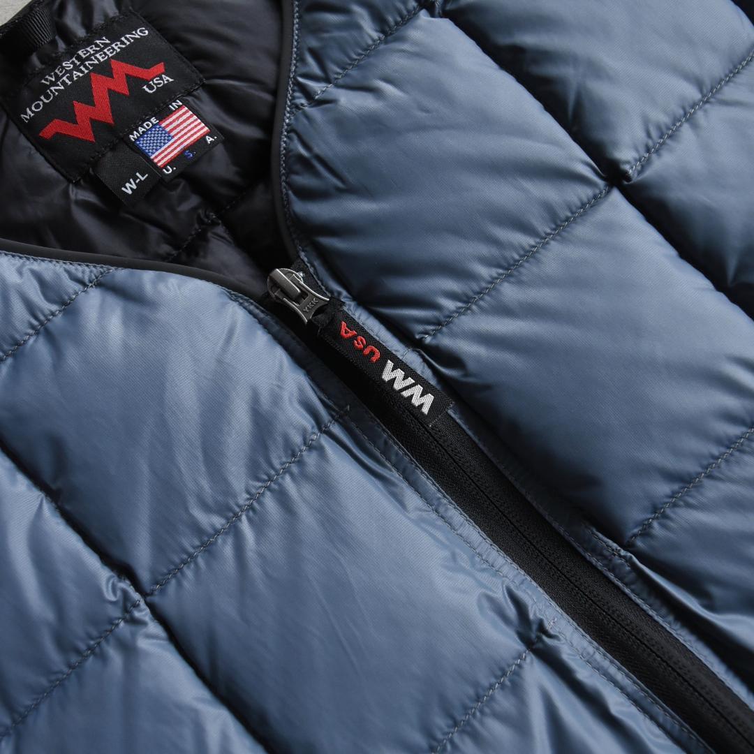 90s USA製 ウエスタンマウンテニアリング ダウン ベスト