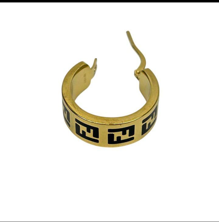 FENDI フォーエバー ピアス ゴールド 片耳 FFロゴ　y2k