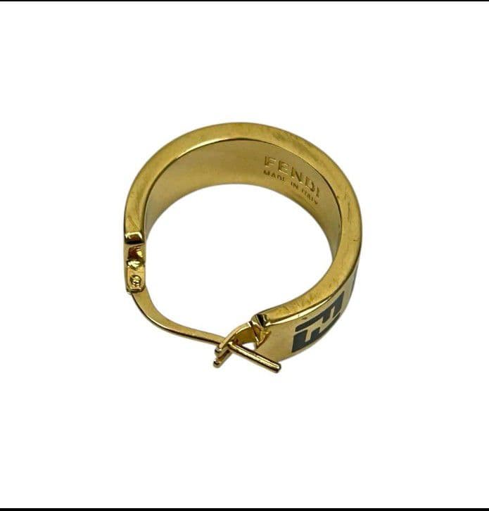 FENDI フォーエバー ピアス ゴールド 片耳 FFロゴ　y2k