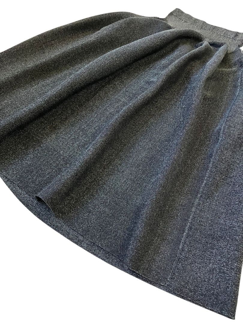 【新品未使用】CFCL／POTTERY GLITTER SKIRT ラメ糸混生地