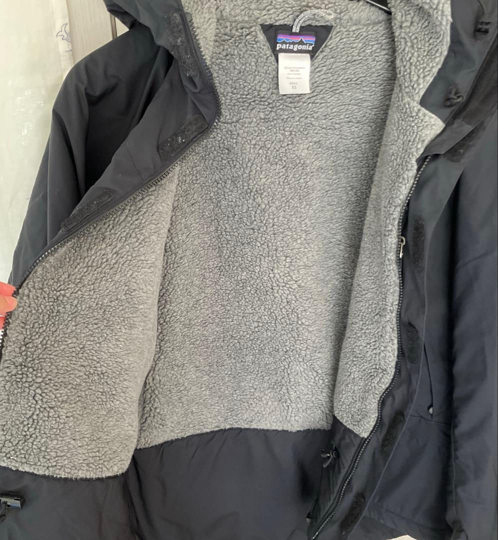 patagonia フード付き　インファーノ　ジャケット　XS