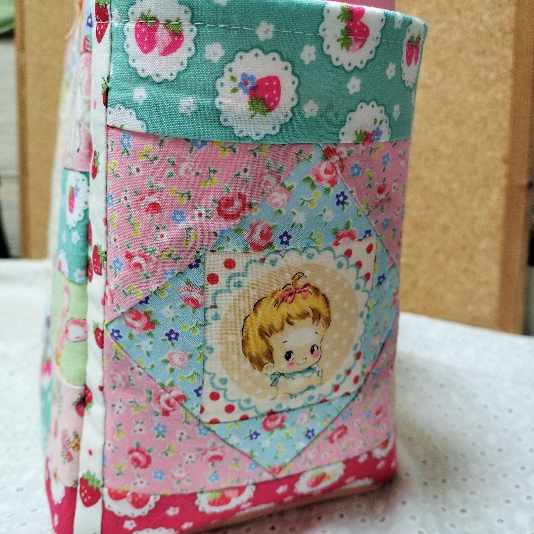 ♡ハローベイビーサイドポケット付き2wayトートバック