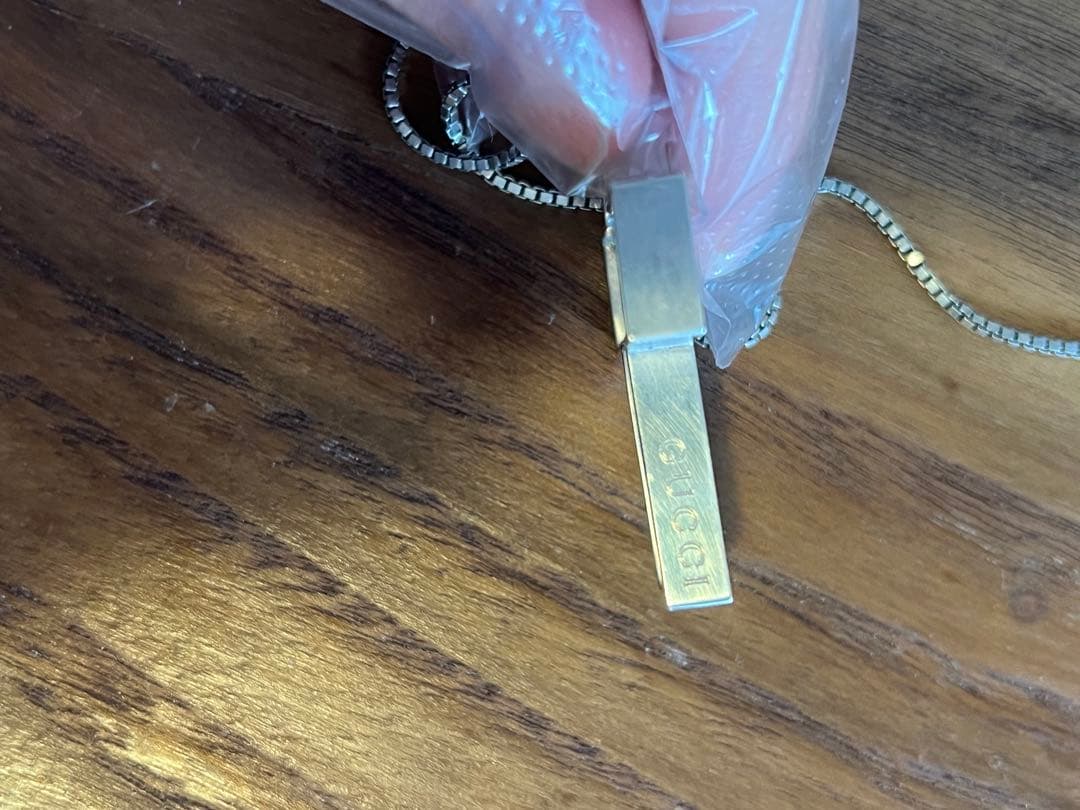 トムフォード期 グッチ クロスネックレス sv925 silver