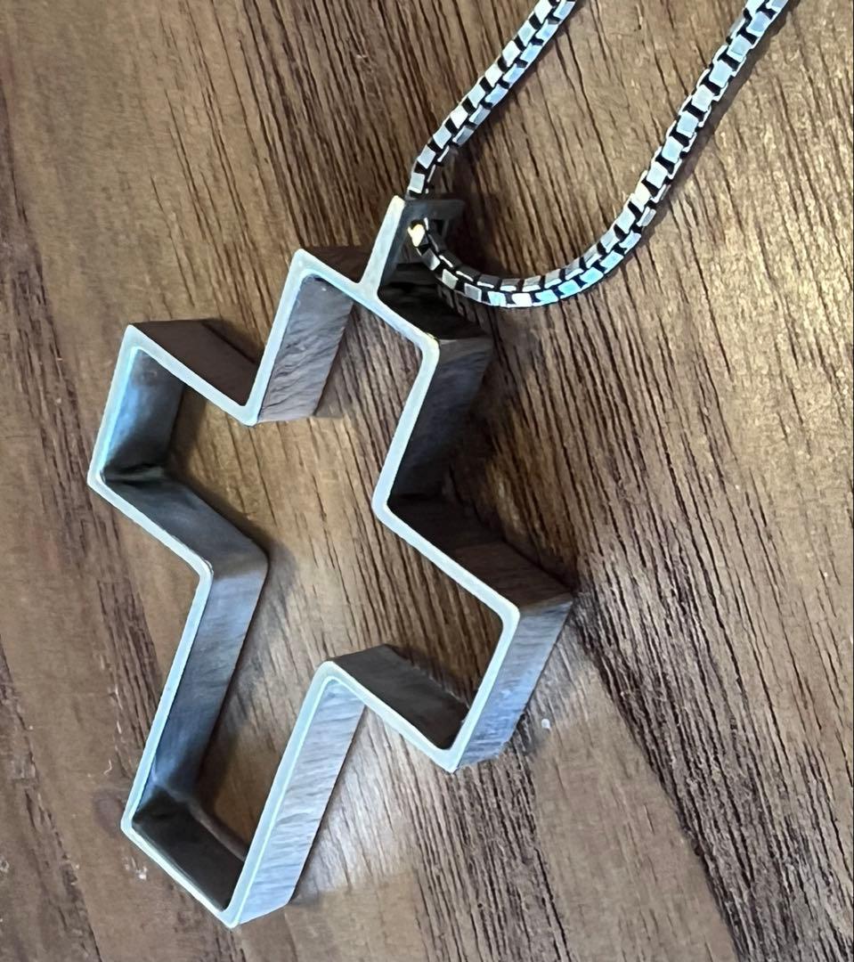 トムフォード期 グッチ クロスネックレス sv925 silver