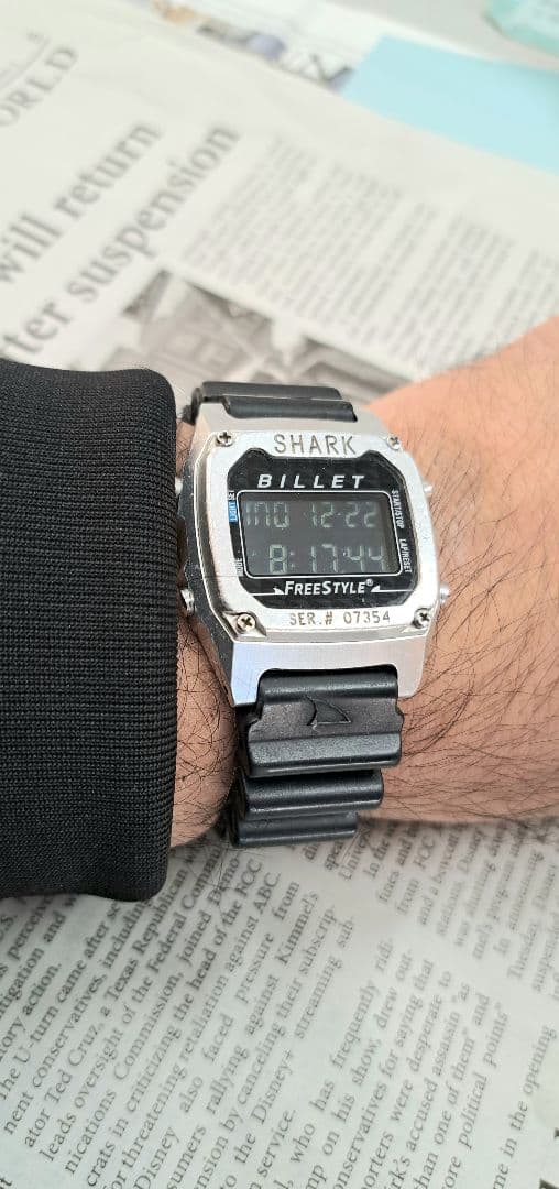 レア SHARK シャーク　BILLET ビレット　フリースタイル　腕時計