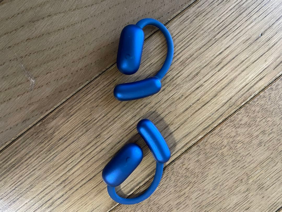 soundcore AeroFit 2 ワイヤレスイヤホン　ディープブルー