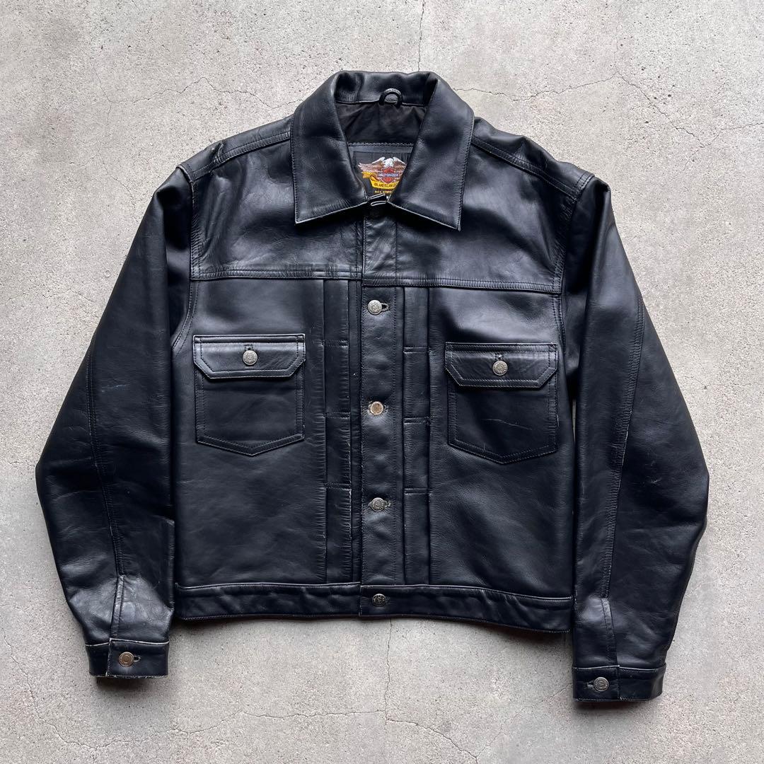 HARLEY DAVIDSON 90's 2nd レザージャケット