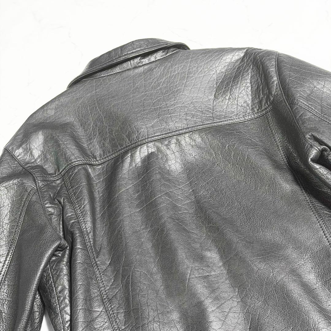 【短丈】ZARA×RHUIGI レザージャケット XL シングル