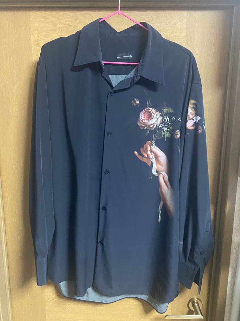 LAD MUSICIAN 天使 花柄 バラ ビッグシャツ