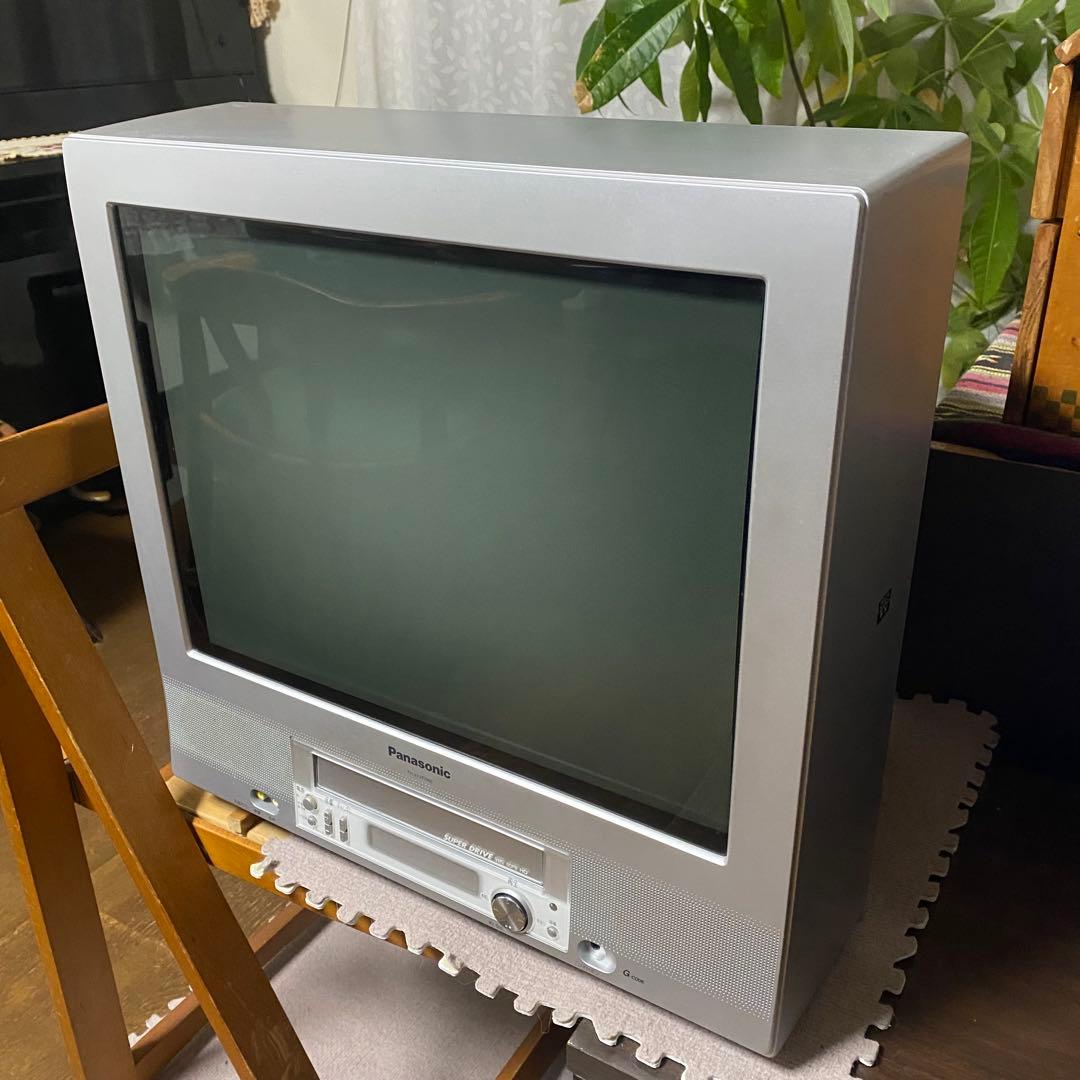 パナソニック 21型 ブラウン管テレビデオTH-21VFR60 リモコン付き
