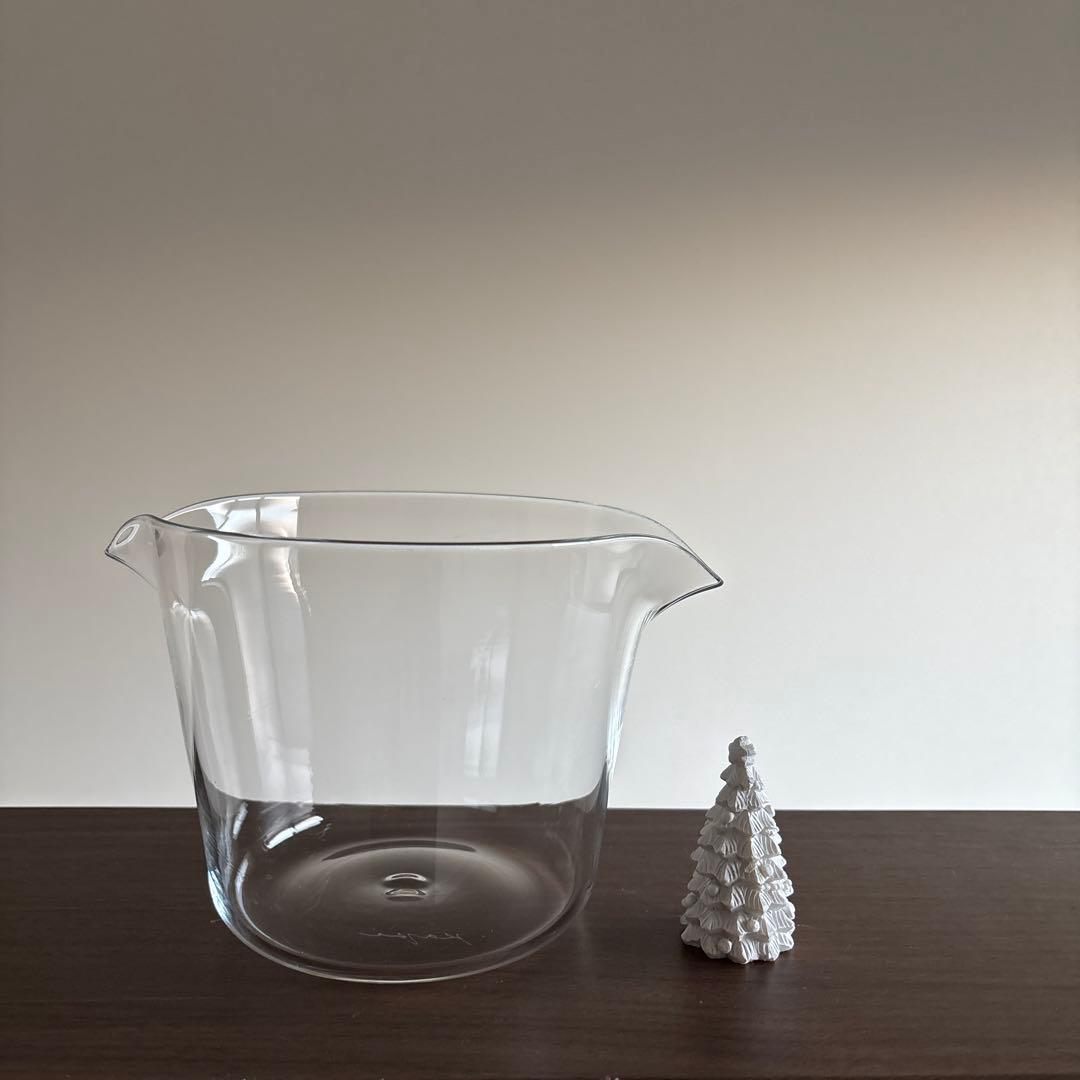 ◻️ガラス作家 蠣崎マコトさん ◻️両口ガラス M