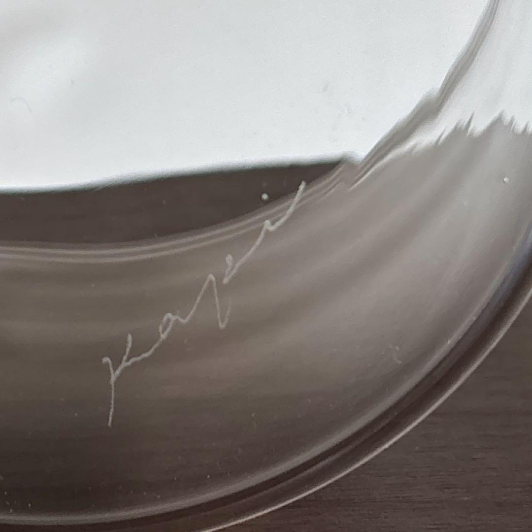 ◻️ガラス作家 蠣崎マコトさん ◻️両口ガラス M