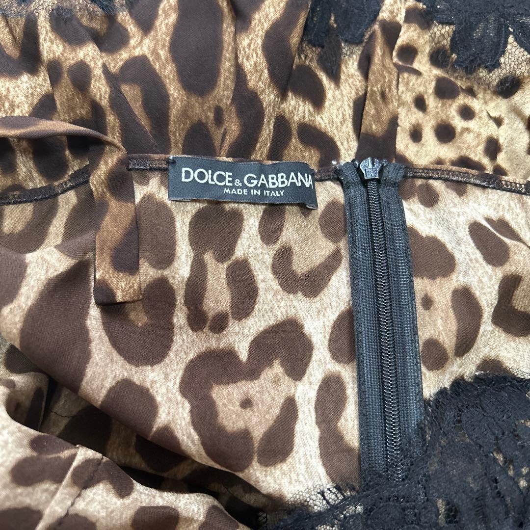 Dolce & Gabbana ヒョウ柄キャミソール美品