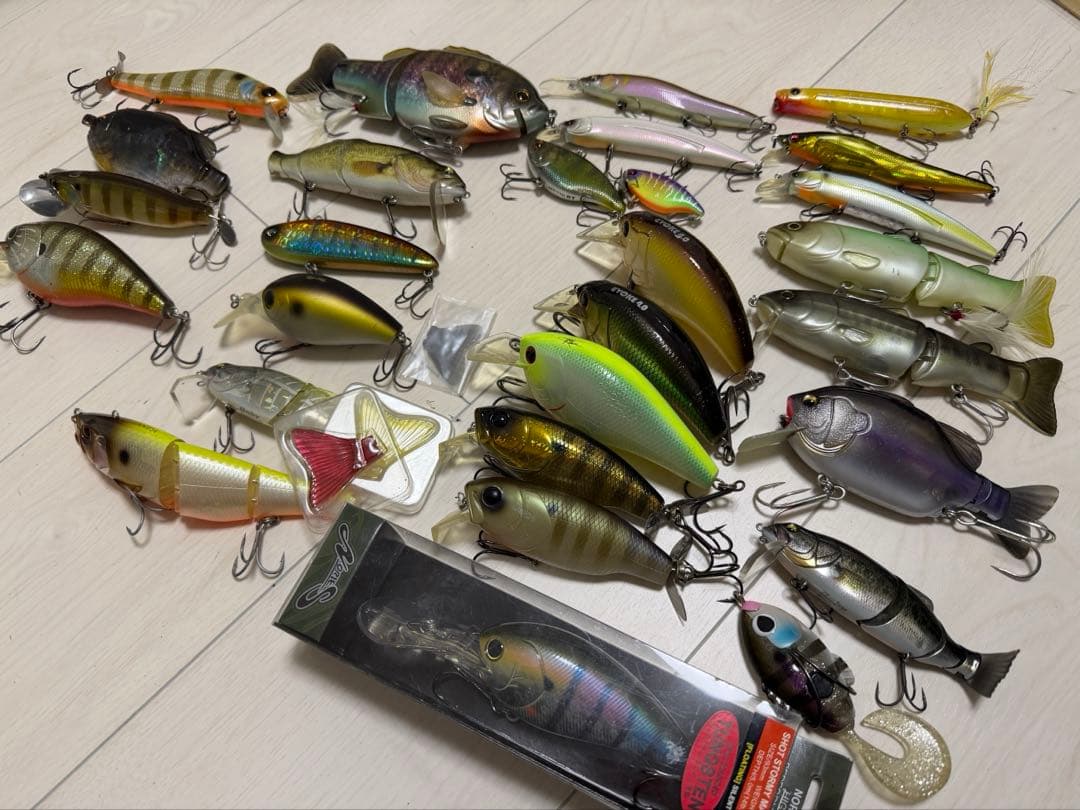 バスフィッシング　プラグ　EVOKE4.0他