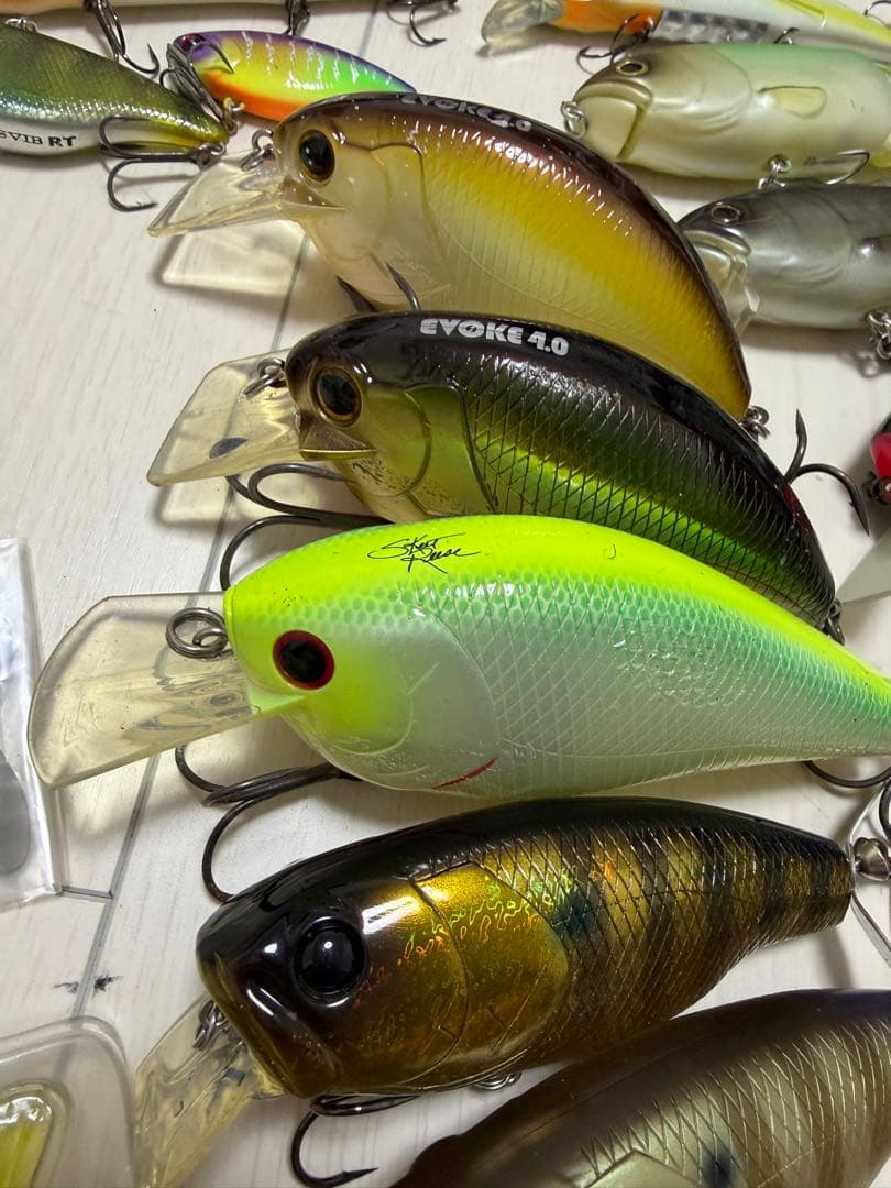 バスフィッシング　プラグ　EVOKE4.0他