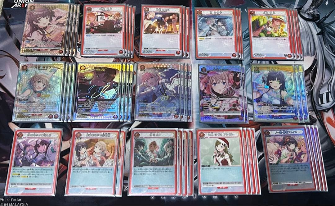 シャニマス 赤　ストレイライト フルパラ　デッキ販売