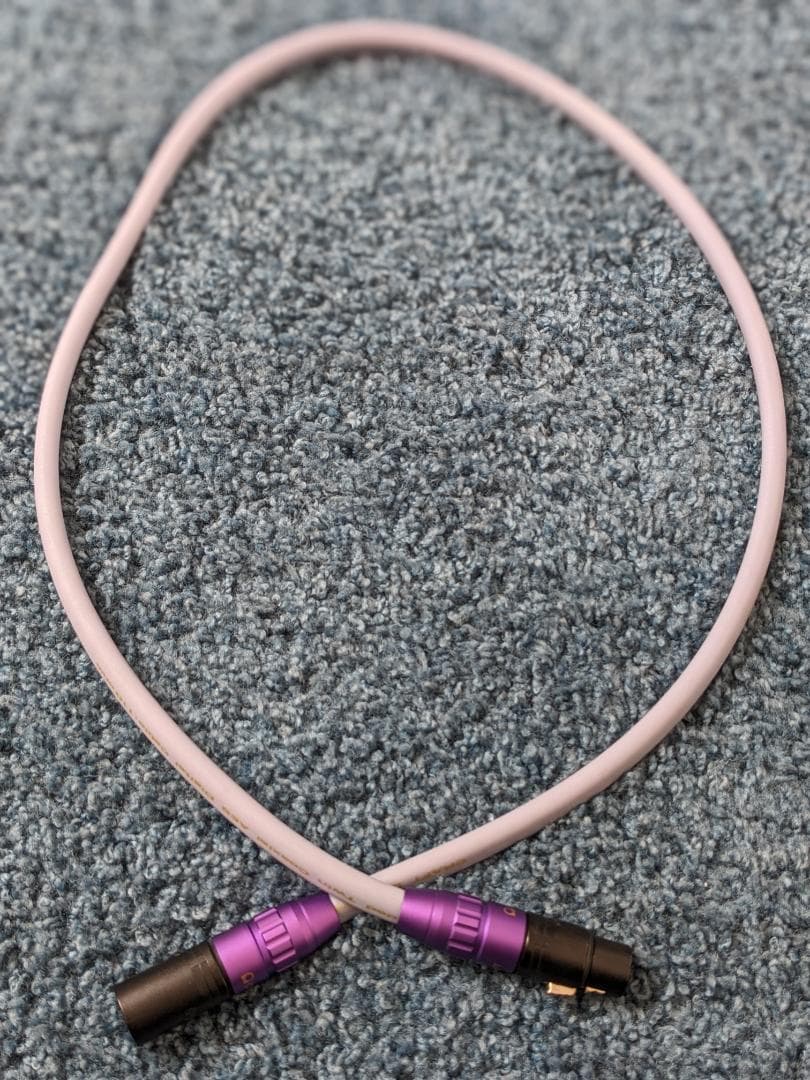 美品 オーディオクラフト DXシリーズ AES/EBUデジタルケーブル 1m