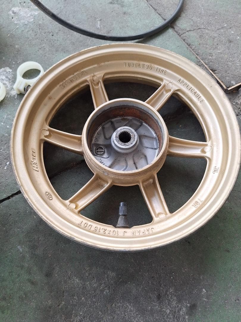 ディオZ4 AF63 ホイール フォーク ブレーキマスター.キャリパーセット